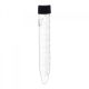 Centrifuge Tube 10ml, Conical, height 110mm, OD 15mm, graduated with screw cap, boro. glass