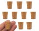 Cork Stopper - Bark, bottom 13mm, top 19mm, length 24mm, pk of 10