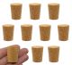 Cork Stopper - Bark, size no. 10, bottom 20mm, top 25mm, length 31mm, pk of 10