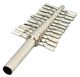 Cork Borer Set Brass - German Pattern, set of 12 sizes 4-18mm, nickel plated finish