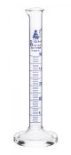 Cylinder Measuring Graduated, cap. 5ml, class 'B', round base with spout, borosilicate glass