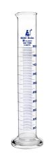 Cylinder Measuring Graduated, cap. 500ml., class 'B', round base with spout, borosilicate glass
