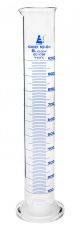 Cylinder Measuring Graduated, cap. 1000ml., class 'B', round base with spout, borosilicate glass