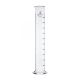 Cylinder Measuring Graduated, cap. 2000ml., class 'B', round base with spout, borosilicate glass