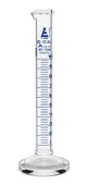Cylinder Measuring Graduated, cap. 10ml., class 'A', round base with spout, borosilicate glass