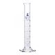 Cylinder Measuring Graduated, cap. 25ml., class 'B', Hex. base with spout, borosilicate glass
