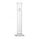 Cylinder Measuring Graduated, cap. 1000ml., class 'B', Hex. base with spout, borosilicate glass White Graduations