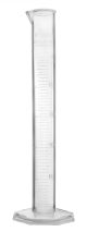 Cylinder Measuring Graduated-Hexagonal, cap. 25ml, Polypropylene