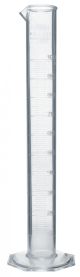 TPX 100 ml Graduated Cylinder Class B Graduation 1.00 ml Tolerance 1.00 ml