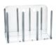 Petri Dish Rack for 90mm, Clear Acrylic
