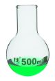 Flask Boiling 500ml, round bottom, wide neck, borosilicate glass