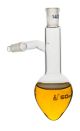Flask Distilling - Pear Shape 50ml Borosilicate Glass