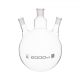 Flask Distilling round bottom, cap. 2000ml, borosilicate glass, three neck parallel, centre socket 29/32, side socket 19/26