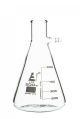 Flask Filtering 500ml., Conical, with integral glass side arm