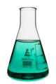 Flask Conical 250ml, narrow neck, borosilicate glass