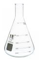 Flask Conical 3000ml, narrow neck, borosilicate glass