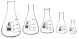 Erlenmeyer Flask Set- 50ml, 150ml, 250ml, 500ml, 1000ml