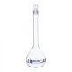 Eisco Class A Glass Volumetric Flasks with Stoppers, 200 mL