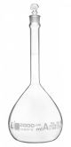 Flasks Volumetric with Glass Stopper Class - A, 2000 ml White graduation