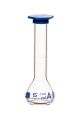 Flask Volumetric w/ Snap Cap class A 5ml Blue graduation