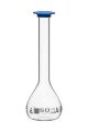 Eisco Class A Glass Volumetric Flasks with Snap Cap, 50 mL