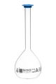 Eisco Class A Glass Volumetric Flasks with Snap Cap, 500 mL