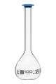 Flask Volumetric w/ Snap Cap Class B 100ml White graduation