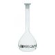 Eisco Class A Glass Volumetric Flasks with Polypropylene Stopper, 1000 mL