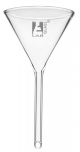Funnel Filter 6.5cm, Borosilicate glass, plain at 60° angle