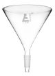 Powder Funnel Glass 100mm Joint 14/23