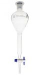 Funnel Separating - Gilson, cap. 500ml, Socket size 29/32, borosilicate glass with PTFE key stopcock