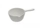 Caserole 65ml, with lip, pouring spout and porcelain handle