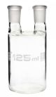 Gas wash bottle Woulff 125ml, borosilicate glass with two necks