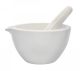 Mortar & Pestle, Porcelain, outer dia 180mm, cap. 900ml.