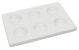 Spot Plate, 6 Well, Porcelain