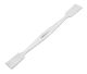 Spatula Stainless steel 12.5cm., Double ended, flat blades