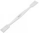 Spatula Stainless steel 20cm., Double ended, flat blades