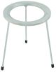 Tripod Stand - Circular, Zinc plated cast iron top, OD 15cm, height 21cm.