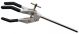 Large Clamp Retort, 3 prong. Jaws open to 100mm, over all length 25cm.