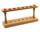 Test Tube Stand of 6 holes, Wooden