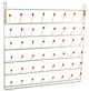 Draining Rack wall mounted, 48 pegs