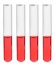 Test Tube, light wall rimless, 20ml, 150x16mm, Borosilicate glass, PK/48