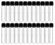 Test Tube, Plain Glass with bakelite screw cap & rubber liner, 5ml - 75x16mm PK/24