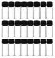 Test Tube Flat bottom Glass, 16 x 55mm, 5 ml with bakelite screw cap PK/24
