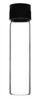 Test Tube Flat bottom Glass, 25x 95mm, 30ml, with bakelite screw cap