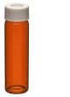 EISCO EPA/TOC/VOA VIALS Amber 40 ML W/CAPS OD 28 MM LENGTH 95 MM 100/PACK