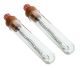Spare Platinum Electrodes in rubber stopper, overall length 8cm.