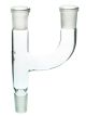 Adapter Multiple - Two necks parallel, Socket size 29/32, Cone size 29/32
