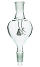 Splash Head Vertical Pear Shape, Socket size 24/29, Cone size 29/32