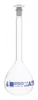 Flask, Volumetric 250ml, Class A with Stopper and Individual work certificate
